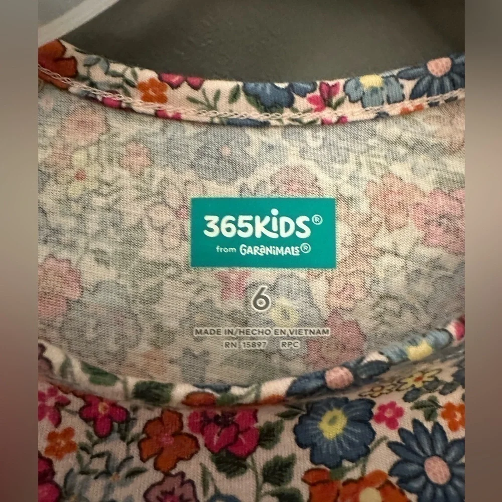 365 Kids - Girls Floral Top - Multiple Sizes